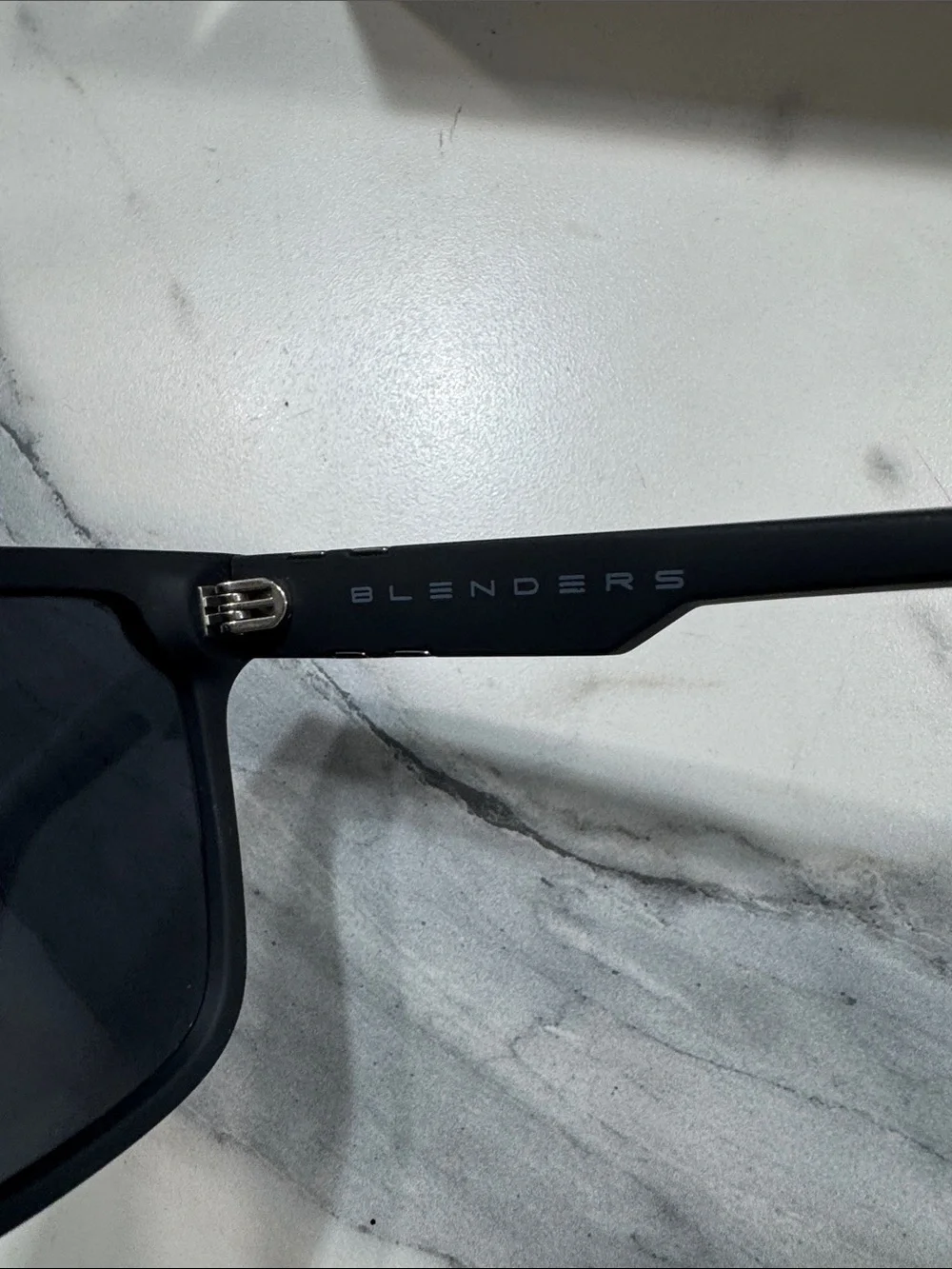 Blenders Men's Black Sunglasses — Modern UV Protection